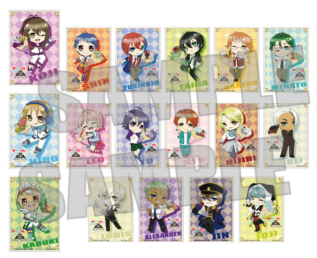 クレープ購入特典オリジナルポストカード（全17種・ランダム配布）(C) T-ARTS / syn Sophia / エイベックス・ピクチャーズ / タツノコプロ / キングオブプリズム PH 製作委員会