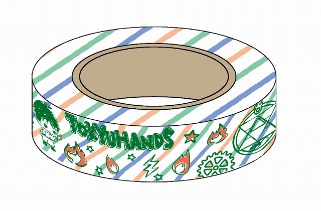 マスキングテープ 432円(税込)(C)2017 荒川弘/SQUARE ENIX (C)2017 映画「鋼の錬金術師」製作委員会