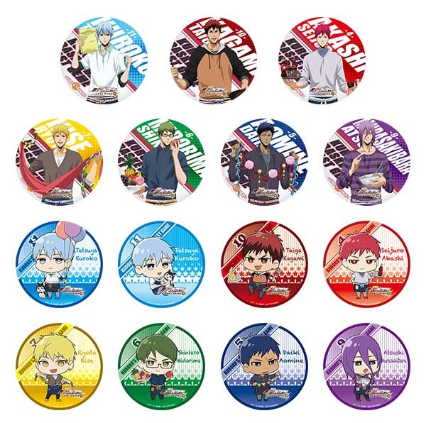 ドリンクメニュー特典 オリジナルコースター（全15種・ランダム）(C)藤巻忠俊／集英社・劇場版「黒子のバスケ」製作委員会