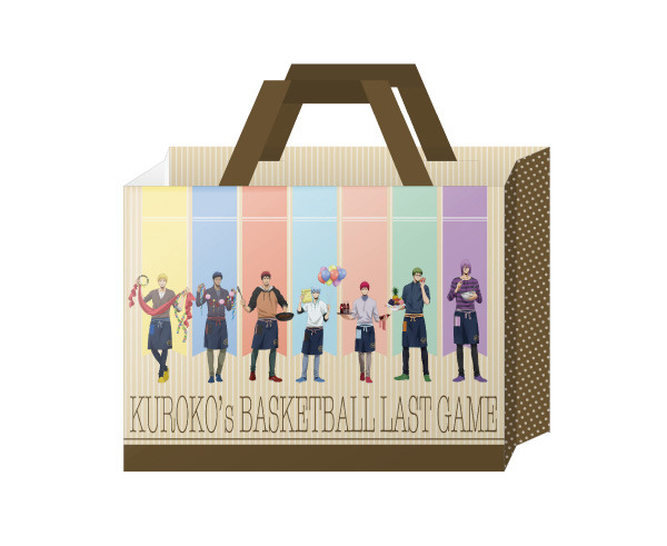 プレミアムペアシート特典 オリジナル大型ショッパー(C)藤巻忠俊／集英社・劇場版「黒子のバスケ」製作委員会