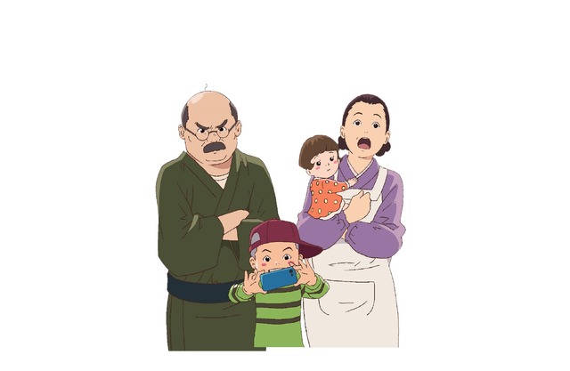 「HUNGRY DAYS サザエさん篇」磯野一家 原作：「サザエさん」(C)長谷川町子美術館