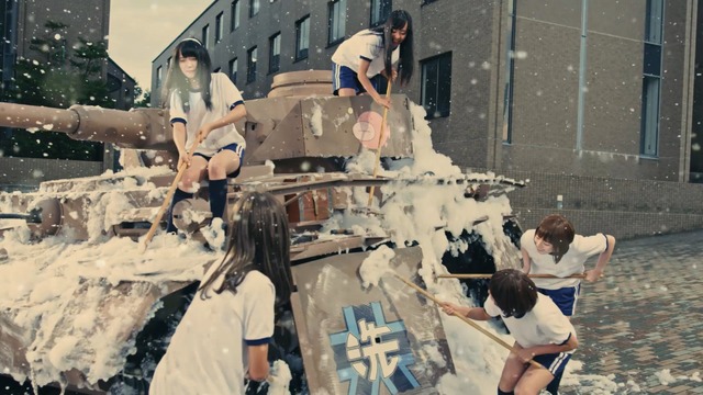 ガルパンダンスムービー「SEN-SHA」キャプチャ画像(C)GIRLS und PANZER Finale Projekt
