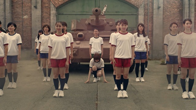 ガルパンダンスムービー「SEN-SHA」キャプチャ画像(C)GIRLS und PANZER Finale Projekt