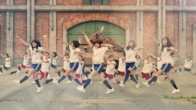 ガルパンダンスムービー「SEN-SHA」キャプチャ画像(C)GIRLS und PANZER Finale Projekt