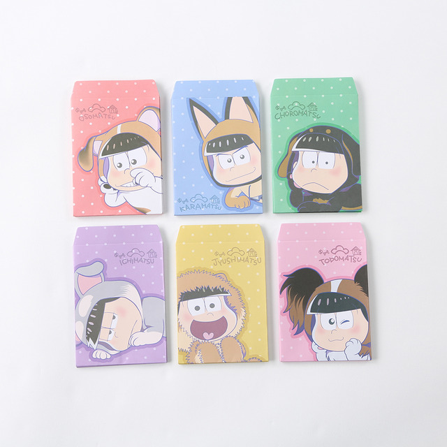 「ポチ袋」（4枚入り）300円(税抜)(C)赤塚不二夫／おそ松さん製作委員会