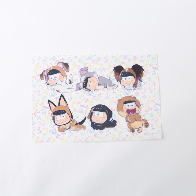 「プレートランチョンマット」300円(税抜)(C)赤塚不二夫／おそ松さん製作委員会