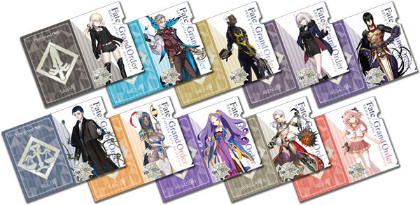 「クリアファイルA」各400円（税込）(C)TYPE-MOON / FGO PROJECT