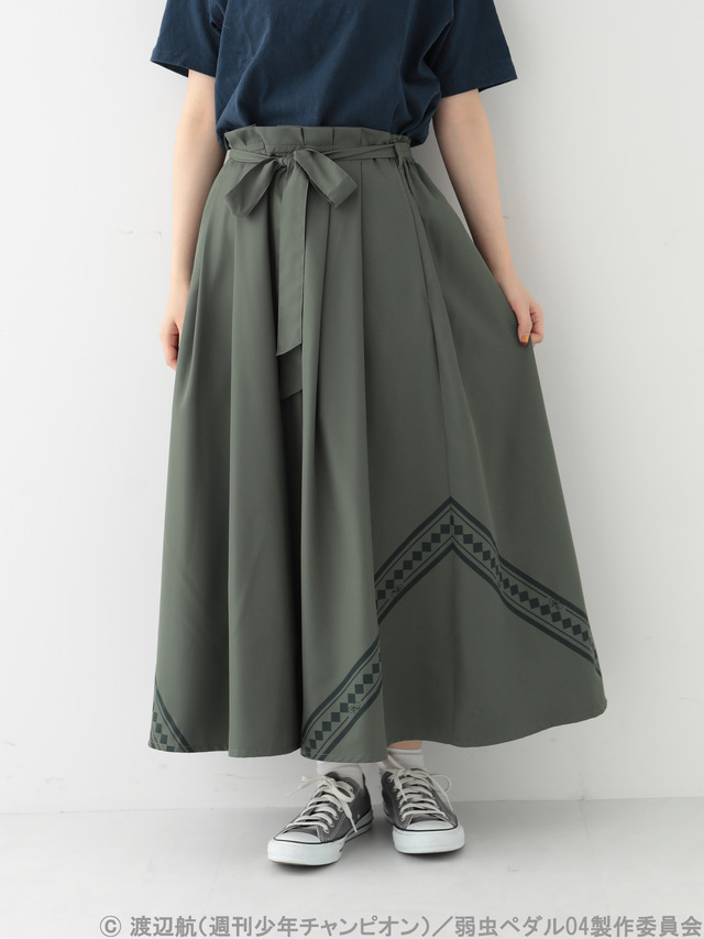 「弱虫ペダル ロードレースモチーフスカート」6,480円＋税(C)渡辺航（週刊少年チャンピオン）／弱虫ペダル04製作委員会