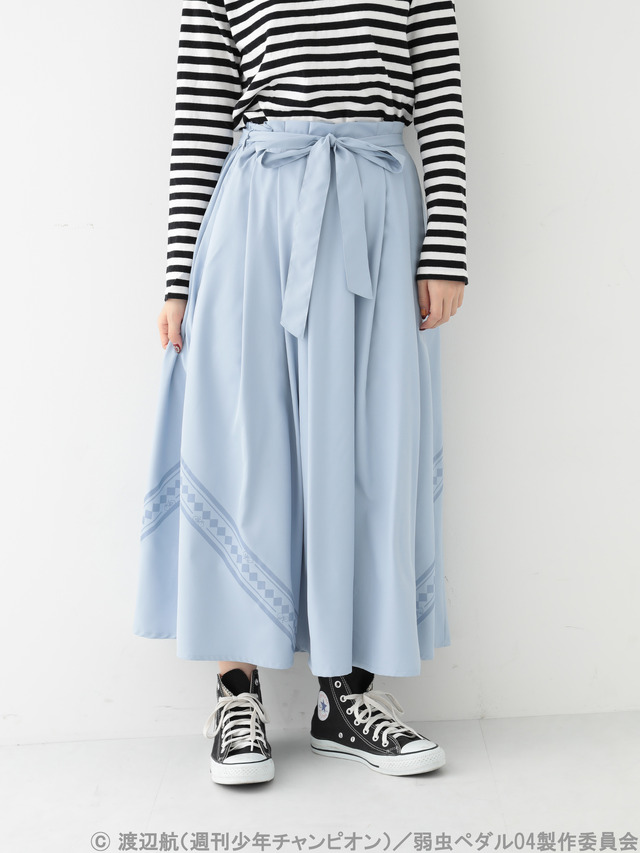 「弱虫ペダル ロードレースモチーフスカート」6,480円＋税(C)渡辺航（週刊少年チャンピオン）／弱虫ペダル04製作委員会