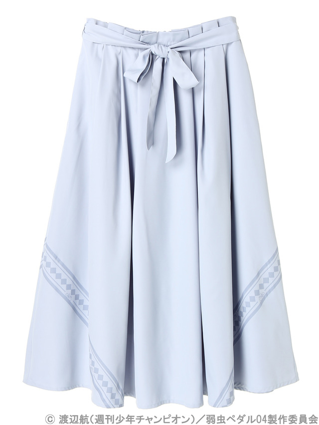 「弱虫ペダル ロードレースモチーフスカート」6,480円＋税(C)渡辺航（週刊少年チャンピオン）／弱虫ペダル04製作委員会