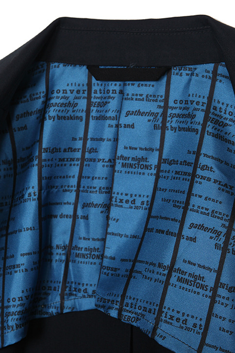 「『カウボーイビバップ』コラボレーション スパイク・スピーゲル モデル メンズスーツ」40,000円（税抜）(C)サンライズ