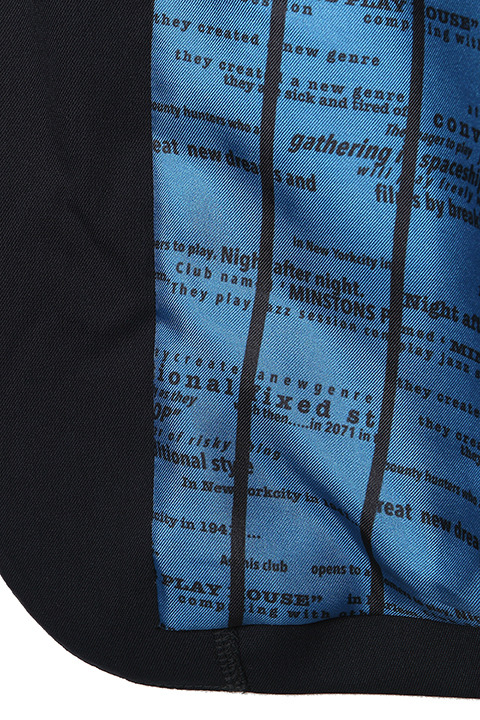 「『カウボーイビバップ』コラボレーション スパイク・スピーゲル モデル メンズスーツ」40,000円（税抜）(C)サンライズ