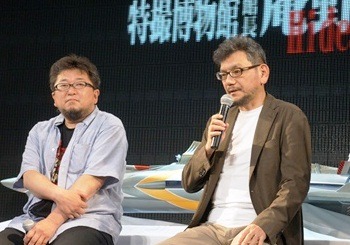 左)樋口真嗣さん/右）庵野秀明さん