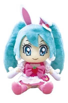 「初音ミク ぬいぐるみ」3500 円（税抜）(C)ＡＢＣ-Ａ・東映アニメーション(C)Crypton Future Media, INC. www.piapro.net