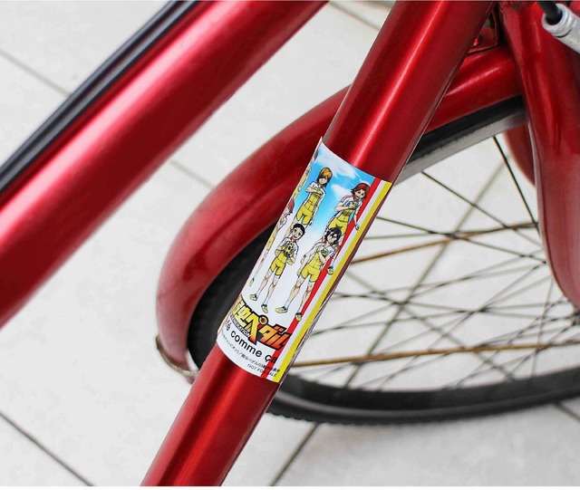 特典ステッカー(C)渡辺航（週刊少年チャンピオン）／弱虫ペダル03製作委員会