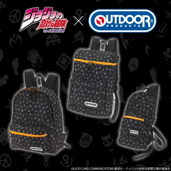 「ジョジョの奇妙な冒険 ダイヤモンドは砕けない×OUTDOOR PRODUCTS」(C)LUCKY LAND COMMUNICATIONS／集英社・ジョジョの奇妙な冒険DU製作委員会