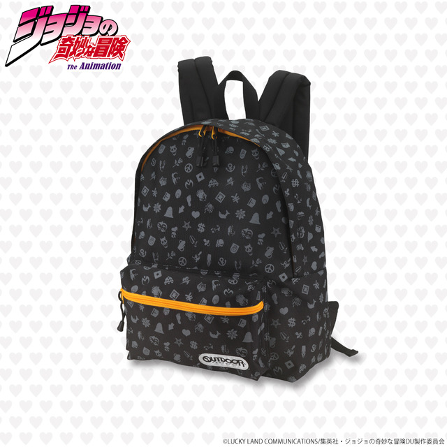 「ジョジョの奇妙な冒険 ダイヤモンドは砕けない×OUTDOOR PRODUCTS デイパック」9,504円（税込／送料・手数料別途）(C)LUCKY LAND COMMUNICATIONS／集英社・ジョジョの奇妙な冒険DU製作委員会