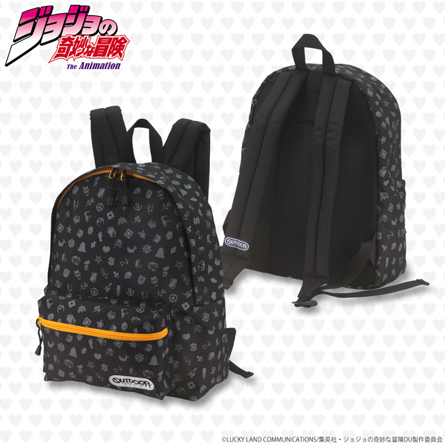 「ジョジョの奇妙な冒険 ダイヤモンドは砕けない×OUTDOOR PRODUCTS デイパック」9,504円（税込／送料・手数料別途）(C)LUCKY LAND COMMUNICATIONS／集英社・ジョジョの奇妙な冒険DU製作委員会
