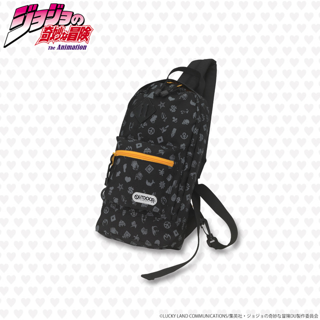 「ジョジョの奇妙な冒険 ダイヤモンドは砕けない×OUTDOOR PRODUCTS スリングバッグ」8,424円（税込／送料・手数料別途）(C)LUCKY LAND COMMUNICATIONS／集英社・ジョジョの奇妙な冒険DU製作委員会