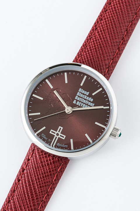 『血界戦線 & BEYOND』コラボレーション 腕時計 12,800円（税別）クラウス・V・ラインヘルツモデル(C)2017 内藤泰弘／集英社・血界戦線 & BEYOND製作委員会