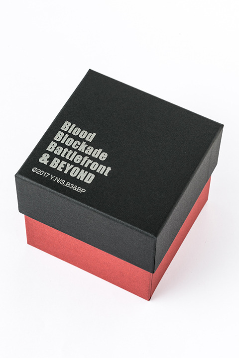 『血界戦線 & BEYOND』コラボレーション 腕時計 12,800円（税別）クラウス・V・ラインヘルツモデル(C)2017 内藤泰弘／集英社・血界戦線 & BEYOND製作委員会