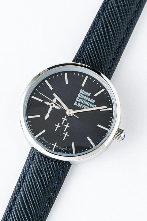 『血界戦線 & BEYOND』コラボレーション 腕時計 12,800円（税別）スティーブン・A・スターフェイズモデル(C)2017 内藤泰弘／集英社・血界戦線 & BEYOND製作委員会