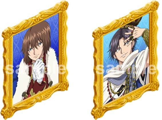 『新テニスの王子様 RisingBeat』コラボ 肖像画データ(C)許斐 剛／集英社・ＮＡＳ・新テニスの王子様プロジェクト