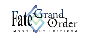『Fate/Grand Order -MOONLIGHT/LOSTROOM-』ロゴ(C)TYPE-MOON / FGO PROJECT