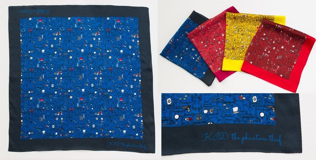 「デザインスカーフ」怪盗キッドモデル価格:3,500円（税抜）(C)青山剛昌／小学館・読売テレビ・TMS 1996