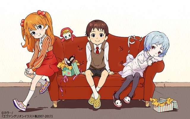 「エヴァンゲリオンイラスト集2007-2017」(C)カラー