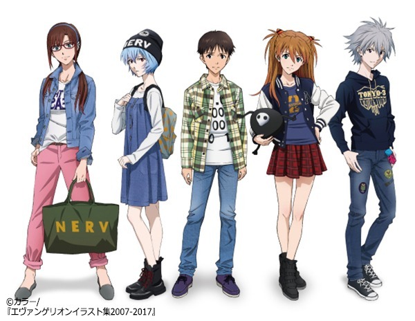 「エヴァンゲリオンイラスト集2007-2017」(C)カラー