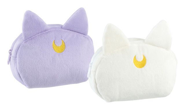 「一番くじ 美少女戦士セーラームーン～セーラー戦士のお泊り女子会～」1回620円（税込）E賞 ルナ＆アルテミスポーチ（全2種）(C)武内直子･PNP･東映アニメーション (C)Naoko Takeuchi