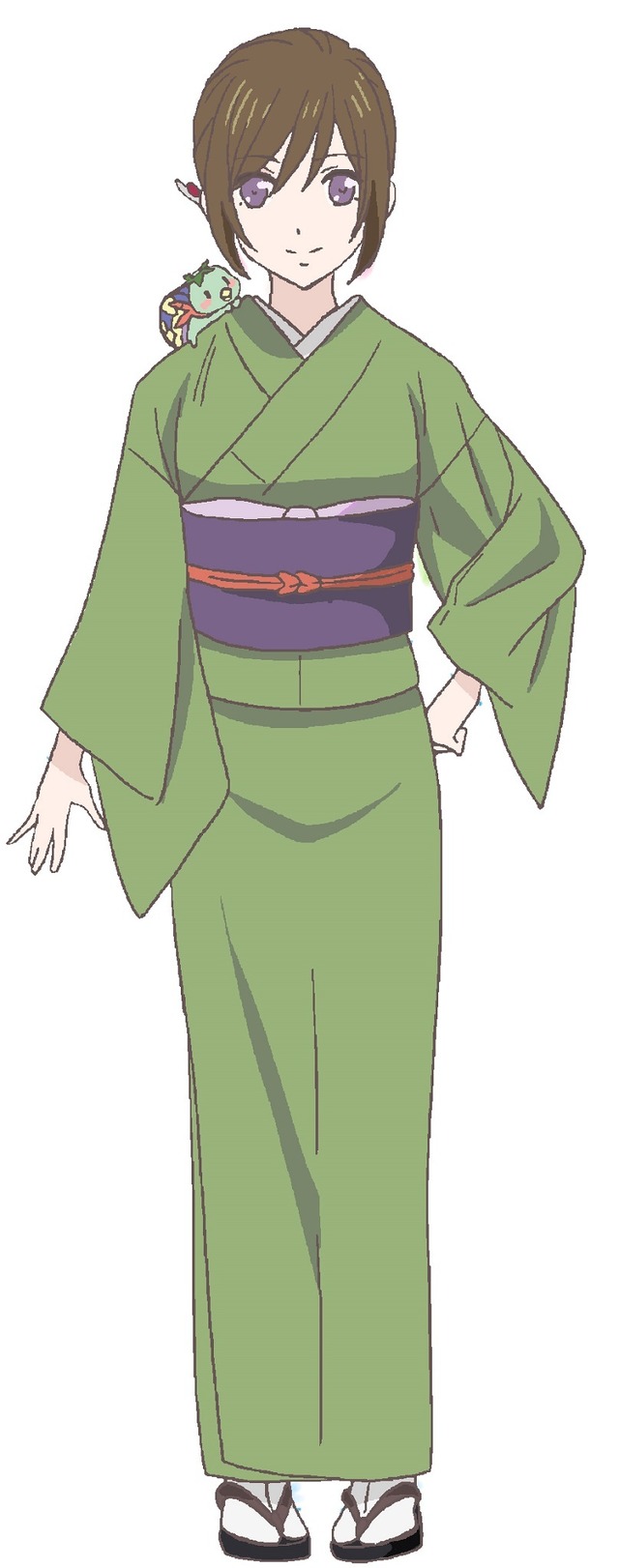 TVアニメ『かくりよの宿飯』津場木葵（つばき あおい）：東山奈央(C)2018 友麻碧・Laruha／ＫＡＤＯＫＡＷＡ／「かくりよの宿飯」製作委員会