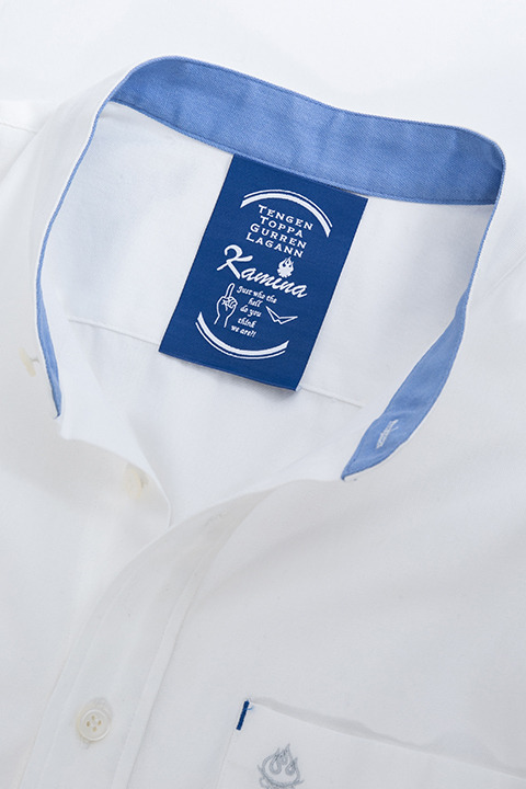 「天元突破グレンラガン×SuperGroupies」カミナモデル シャツ 価格 10,800円(税別) (C)GAINAX・中島かずき／アニプレックス・KONAMI・テレビ東京・電通