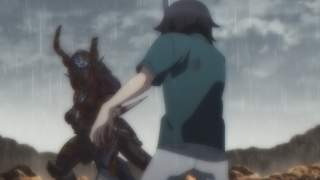 「第1話先行場面写真」(C)愛七ひろ・shri・ＫＡＤＯＫＡＷＡ カドカワBOOKS刊／デスマ製作委員会