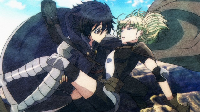 「第1話先行場面写真」(C)愛七ひろ・shri・ＫＡＤＯＫＡＷＡ カドカワBOOKS刊／デスマ製作委員会