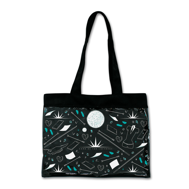 「みんなのくじ 宝石の国」1プレイ650円（税込）A賞：クリアポケットトートバッグ(C)2017 市川春子・講談社／「宝石の国」製作委員会