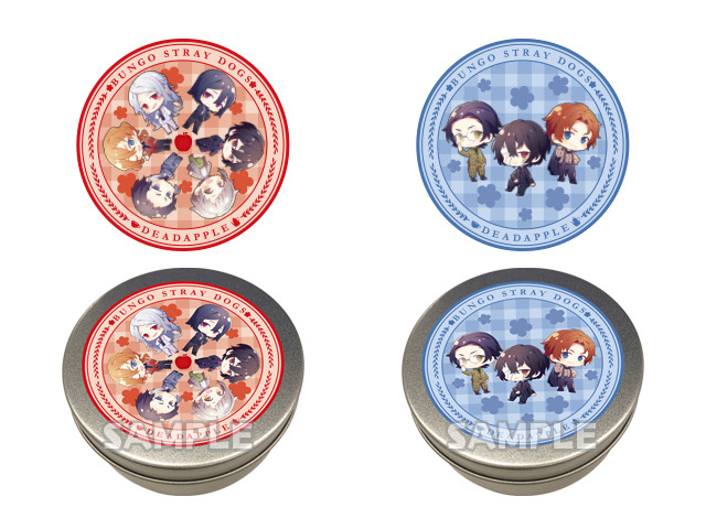 「アップルフレーバーティー」（全2種）1,296円（税込）(C)2018 朝霧カフカ・春河35/KADOKAWA/文豪ストレイドッグスDA製作委員会