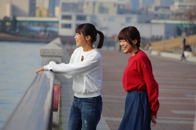 【収録オフショット】待望の初“外ロケ”回！視聴者に向けての直筆メッセージも「水瀬いのりと大西 沙織のPick Up Girls」第14回