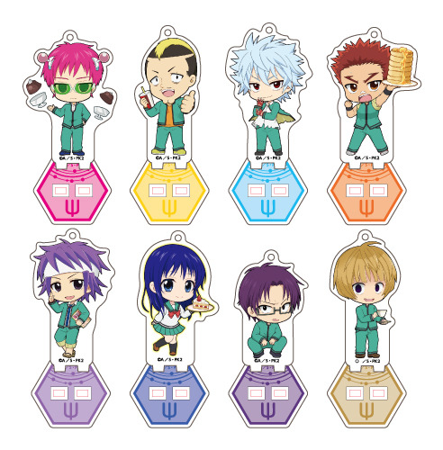 「トレーディングアクリルスタンドキーホルダー」（全8種）600円（税込）(C)麻生周一／集英社・PK学園2