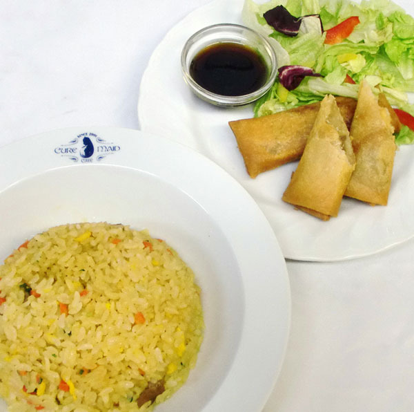 『BEATLESS ビートレス』コラボカフェ レイシアのお手製中華セット 　￥1,000＋税(C)2018 長谷敏司・redjuice・monochrom／KADOKAWA／BEATLESS製作委員会