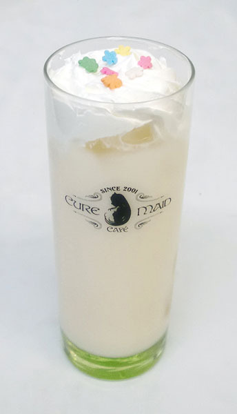 『BEATLESS ビートレス』コラボカフェ ドリンク スノウドロップ ￥500＋税(C)2018 長谷敏司・redjuice・monochrom／KADOKAWA／BEATLESS製作委員会