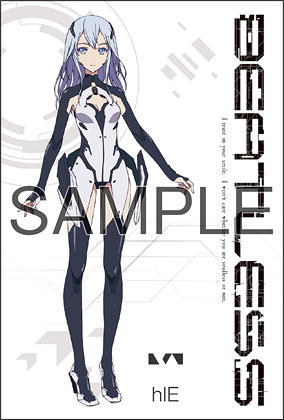 『BEATLESS ビートレス』コラボカフェ 限定ポストカード レイシア(C)2018 長谷敏司・redjuice・monochrom／KADOKAWA／BEATLESS製作委員会