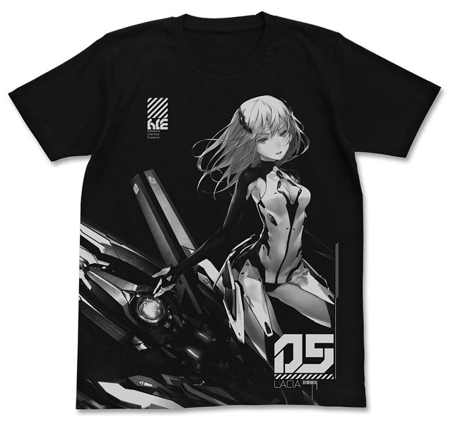 『BEATLESS ビートレス』コラボカフェ グッズ レイシア Tシャツ　￥2,900＋税(C)2018 長谷敏司・redjuice・monochrom／KADOKAWA／BEATLESS製作委員会