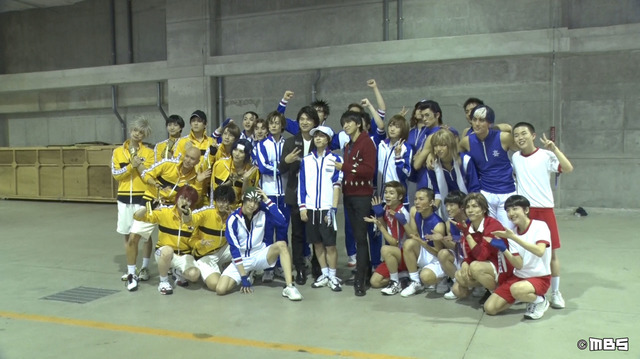 ミュージカル「テニスの王子様」の集合写真　「情熱大陸」