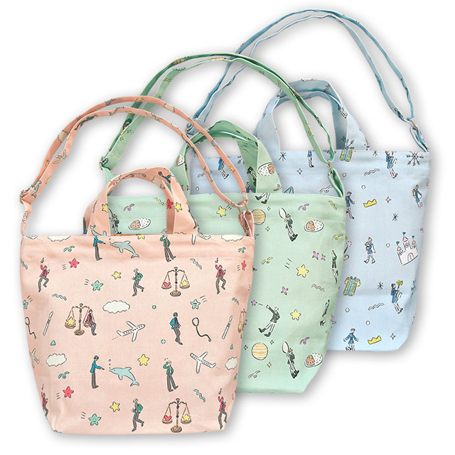 『アイドルマスター SideM』×鬼頭祈コラボ キャンバスショルダートート 3,500円＋税(C)BNEI／PROJECT SideM