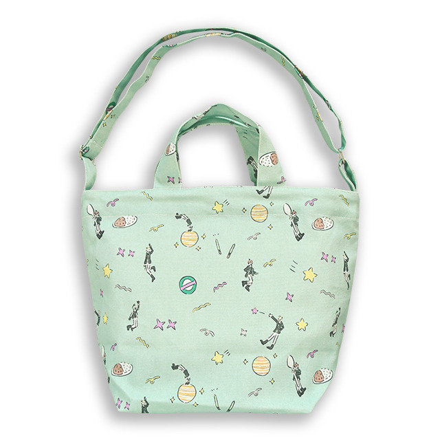 『アイドルマスター SideM』×鬼頭祈コラボ キャンバスショルダートート 3,500円＋税(C)BNEI／PROJECT SideM