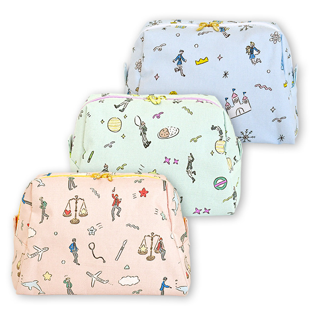 『アイドルマスター SideM』×鬼頭祈コラボ トラペーズポーチ 2,500円＋税(C)BNEI／PROJECT SideM