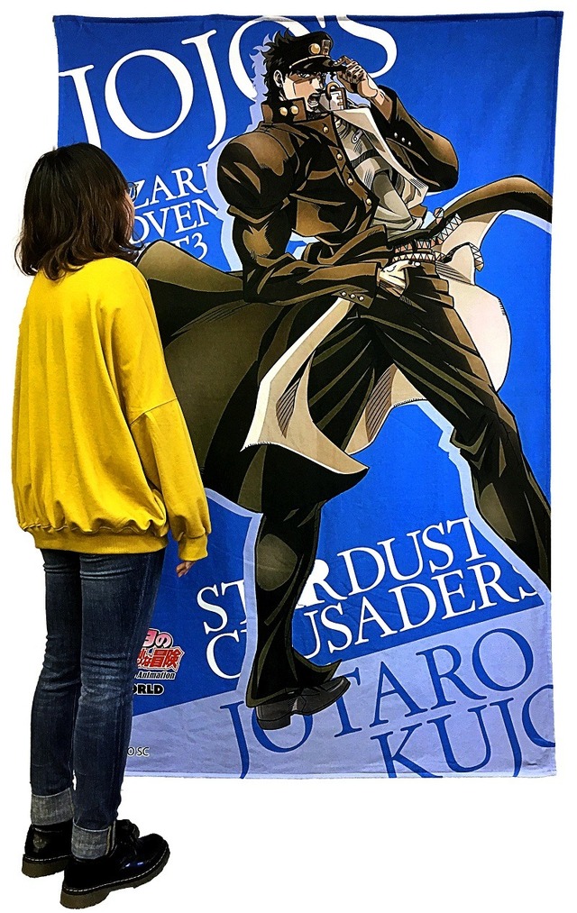 「大型ブランケット」（全2種）各10,000円（税込）(C)荒木飛呂彦＆LUCKY LAND COMMUNICATIONS/集英社・ジョジョの奇妙な冒険SC製作委員会