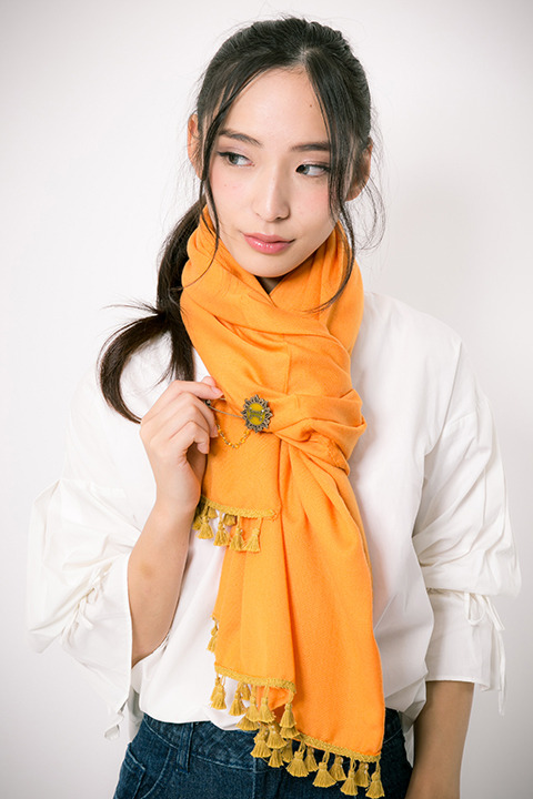 「最遊記RELOAD BLAST」ストール＆ピンセット 孫悟空モデル 8,800円(税別)(C)峰倉かずや・一迅社／最遊記RB PROJECT